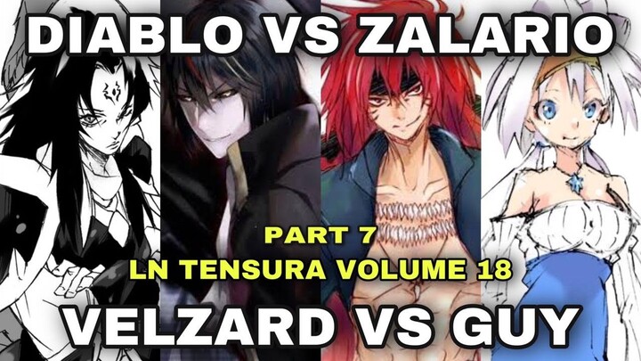 DIABLO DAN GUY MELAWAN PASUKAN MICHAEL - TENSEI SHITARA SLIME DATTA KEN- LN TENSURA VOLUME 18 PART 7