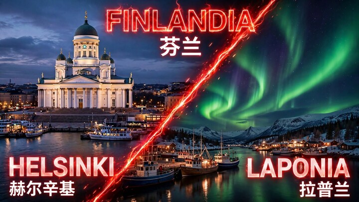 Lo más turístico de Finlandia   芬兰游客最集中的地区