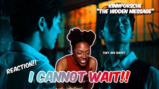 THIS IS GONNA BE EPICCCC!!! |#KinnPorscheTheSeries " The Hidden Messages " | TRAILER REACTION