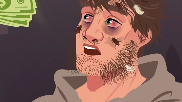 I saw a homeless guy