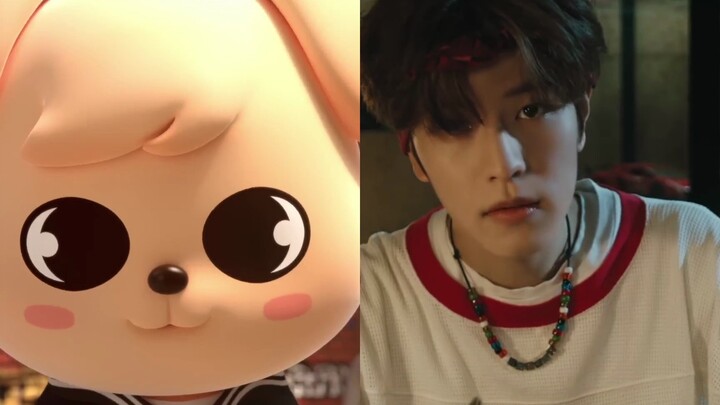 【SKZOO/Stray Kids】Comparison video of animal version and human version 【S-Class】