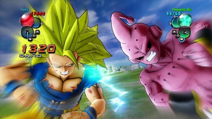 Dragon Ball Z Ultimate Tenkaichi Goku ssj3 vs Majin Buu HARDEST LEVEL INSANE EPIC FIGHT