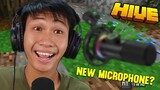 MY NEW DYNAMIC MICROPHONE! | Minecraft Hive Minigames (Tagalog)