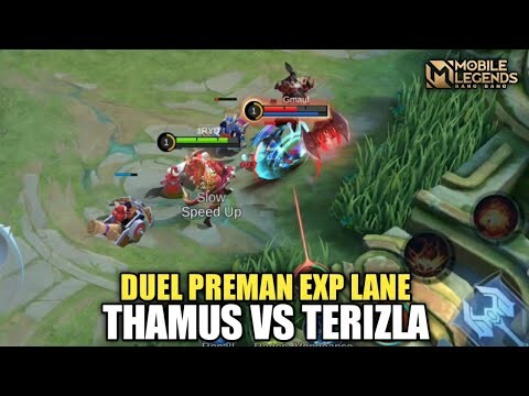 Iki Judule Gelut Monster ! Thamuz VS Terizla Sopo Sing Kuat - Mobile Legends