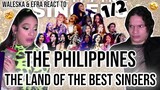 Best Ever Female Singers in the Philippines| Waleska & Efra react to KZ, Jaya, Morisste, Lani 1/2