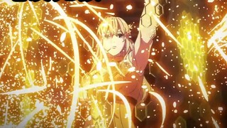 The team is disqualified: Yumeko opens the shield to block all attacks, and the monster cadre fights