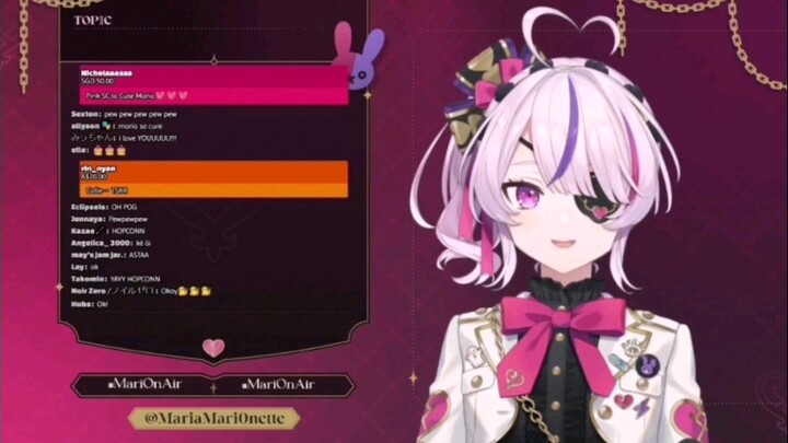 【Maria/半熟切】进来听可爱甜妹哼EN部一二三四五期前辈的歌！