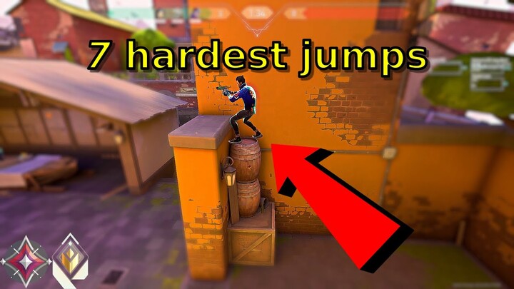 7 Hardest jumps in Valorant