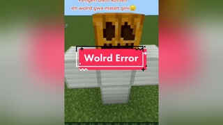 ada yg tau kenapa? 🥺 minecraft error stuck