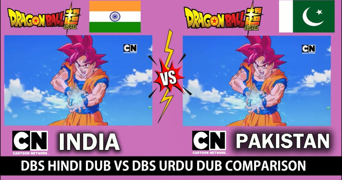 Dragon Ball Super Hindi Dub VS Dragon Ball Super Urdu Dub Comparison -  Bilibili