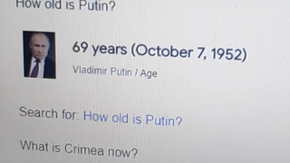 Putin's very sus tday