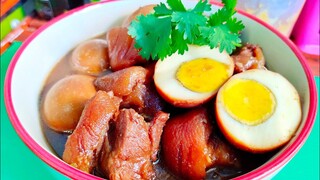 วิธีทำพะโล้ขาหมู (ทำแบบนี้ก็อร่อย.!!! )สำหรับมือใหม่ทำง่ายเครื่องไม่เยอะ สไตล์ | ครัวบ้านๆ Channel
