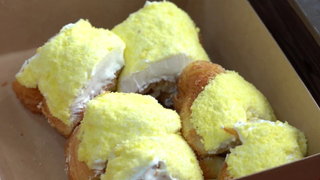 Chick Pastry(Twisted Bread Stick)() / Korean street food / Jeonju Hanok Village Jeonju Korea