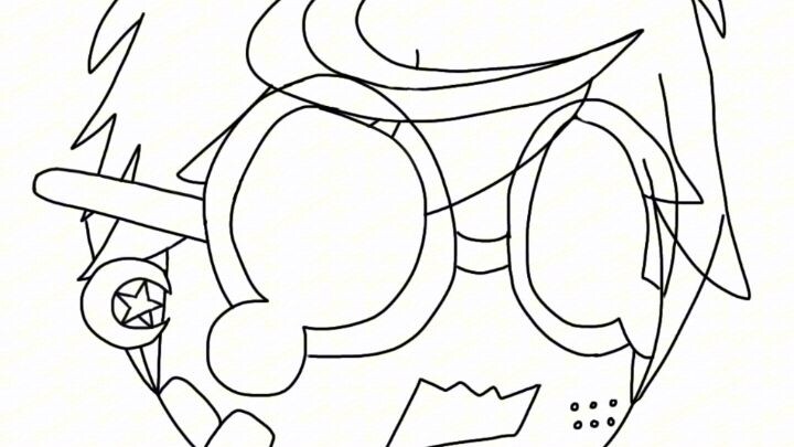 "Farish's Worried Face" | Ibispaint X Edits