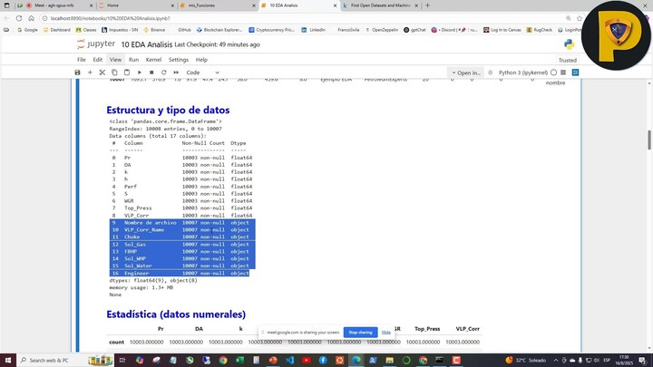 Análisis EDA con Python + Jupyter Notebook