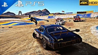 (PS5) Wreckfest | Ultra High Graphics [4K HDR 60fps] Battle Royale elimination