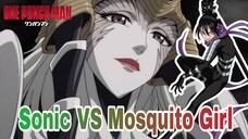 Sonic Vs Mosquito Girl - One punch man world