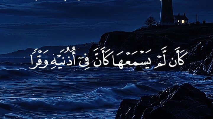 ایک لمحہ رکیں، قرآن سنیں اور اپنے دل کو سکون دیں۔ 🌙✨#Quran #QuranReminder #IslamicReminder #QuranAy