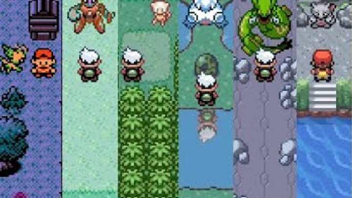 Pokémon game, all the legendary beast encounter scenes from all generations, each one is worth makin
