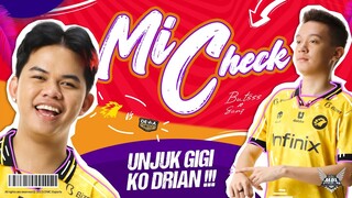 UNJUK GIGI KO DRIAN | ONIC VS DEWA UNITED - MIC CHECK MPL ID S12 WEEK 2