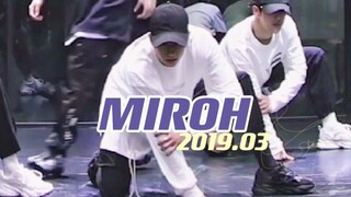 Passing by the school hip-hop club, I saw my junior schoolboy MIROH practice room Huang Xuanchen's p