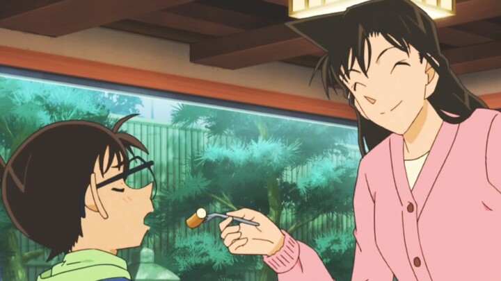[Detective Conan][Xinlan Lifetime Recommendation] Kudo-kun who was secretly happy and blushing with 