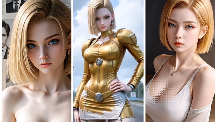 Android 18 – Enlarged Version    Dragon Ball    Dragon Ball Super    Dragon Ball Kai   Dragon Ball M