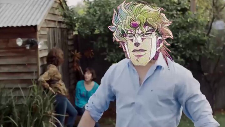 [Slap Man xJOJO] He actually slapped the golden wind execution song? !