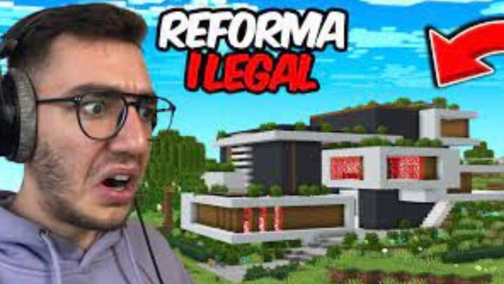 ¡Pille a un admin haciendo reformas ilegales en mi servidor de minecraft!