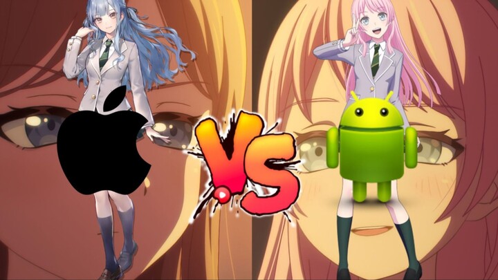 Android socks and Apple socks (Love socks were strangled in the cradle)