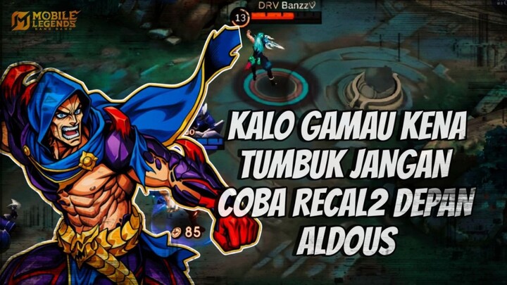 GAK BANYAK YANG TAU ⁉️ ALDOUS MIDLANER OPERPOWER BANGET ‼️ 😱 | MLBB | ALDOUS EXE