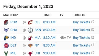 NBA Picks l December 1, 2023 l Philippine Time | Pinoy Silent Picks