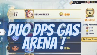 TOP 17 ARENA SEVER ANGELING 1 DENGAN DUO DPS DAN FUNGSI BAPTIZE - RAGNAROK ARENA