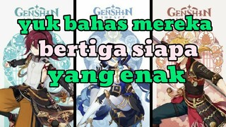 yuk bahas sedikit tentang mereka | | GENSHIN iMPACT