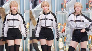 ❤️阴暗宅女爆改“金发机车风酷姐”！❤️_(:з」∠)_实则不然，还是四斋！只是装酷罢了