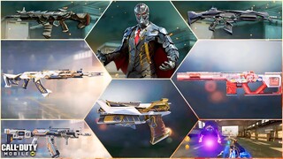 All "S4 Epic gun skins" + S4 "BP Character skins & gun skins" showcase + World championship rewards