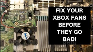 XBOX Classic Console Fan Replacement & GPU Fan Refurb - XBOX Original OG 1st Gen Fix Service