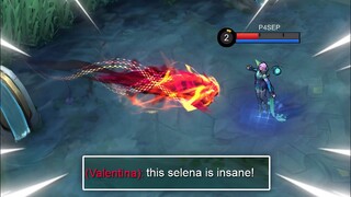 This is why selena is an early game monster!