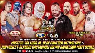 [CMLL] HOMENAJE A 2 LEYENDAS (ESP) | March 29, 2024