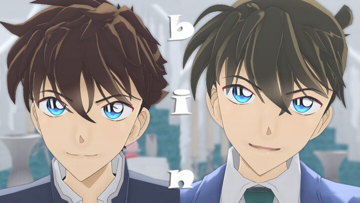 Conan MMD】bin【Kuroba Kaito & Kudo Shinichi