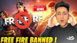 Free Fire Banned😭!!