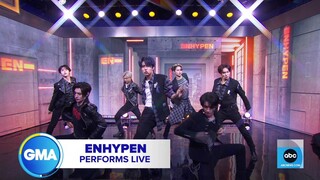 231124 abc Good Morning America ENHYPEN - Interview+Sweet Venom (English Ver.) Cut