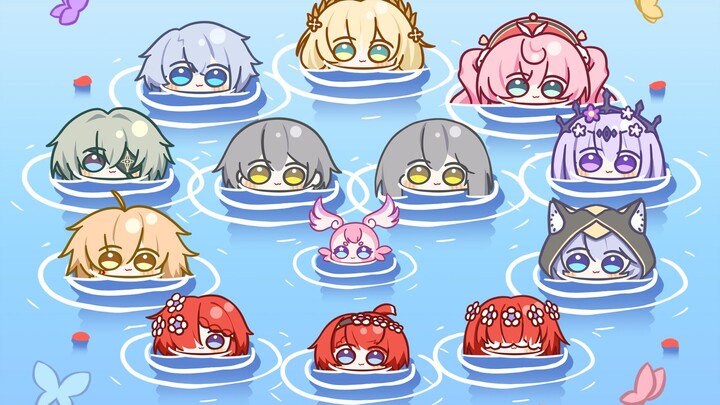 Ompharos กำลังเล่นน้ำ! มารับลูกบอลเล็ก ๆ จากโลกใหม่!