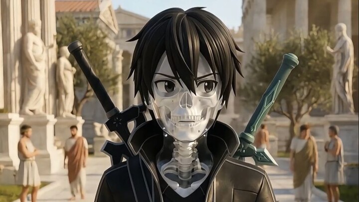 Apa yang akan terjadi jika Kirito terlempar ke Yunani Kuno?