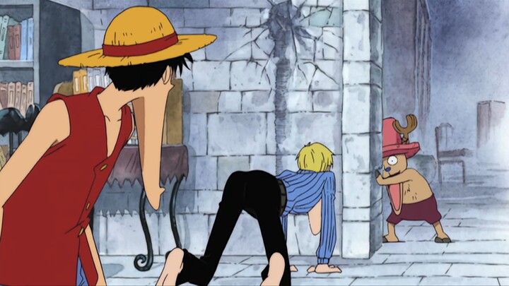 Khoảnh khắc hài hước, dễ thương khi băng Mũ Rơm lần đầu gặp Chopper