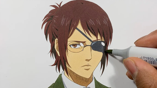 วิธีการวาด Hanji Zoe Easy - Attack on Titan Season 4