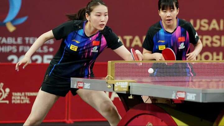 QIANTIANYI/CHENXINGTONG-SABINE WINTER/YUAN WAN-ITTF World Table Tennis Champions