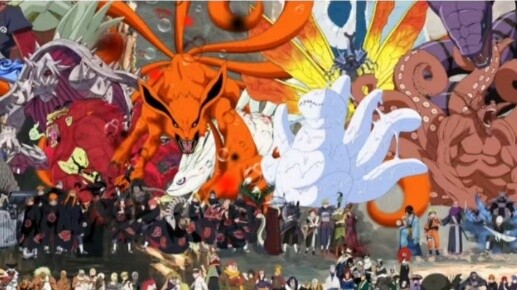 Enam Saudara Ultra yang Mulia VS Naruto