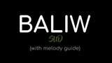 BALIW by SUD (acoustic karaoke)