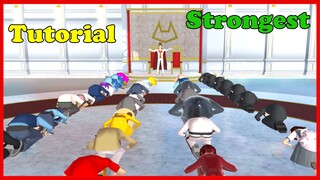 Tutorial to becoming the strongest in Sakura School Simulator